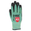 Magid DROC GPD844 UltraLightweight MicroFoam Nitrile Palm Coated Work GlovesCut Level A5 GPD844-8
